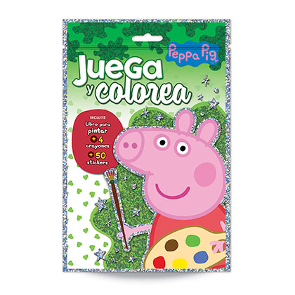JUEGOS DE CREATIVIDAD PEPPA PIG 3853 MINI COLOREA N°1