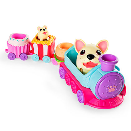 Juguete Spin Master 56726 Chubby Puppies Tren