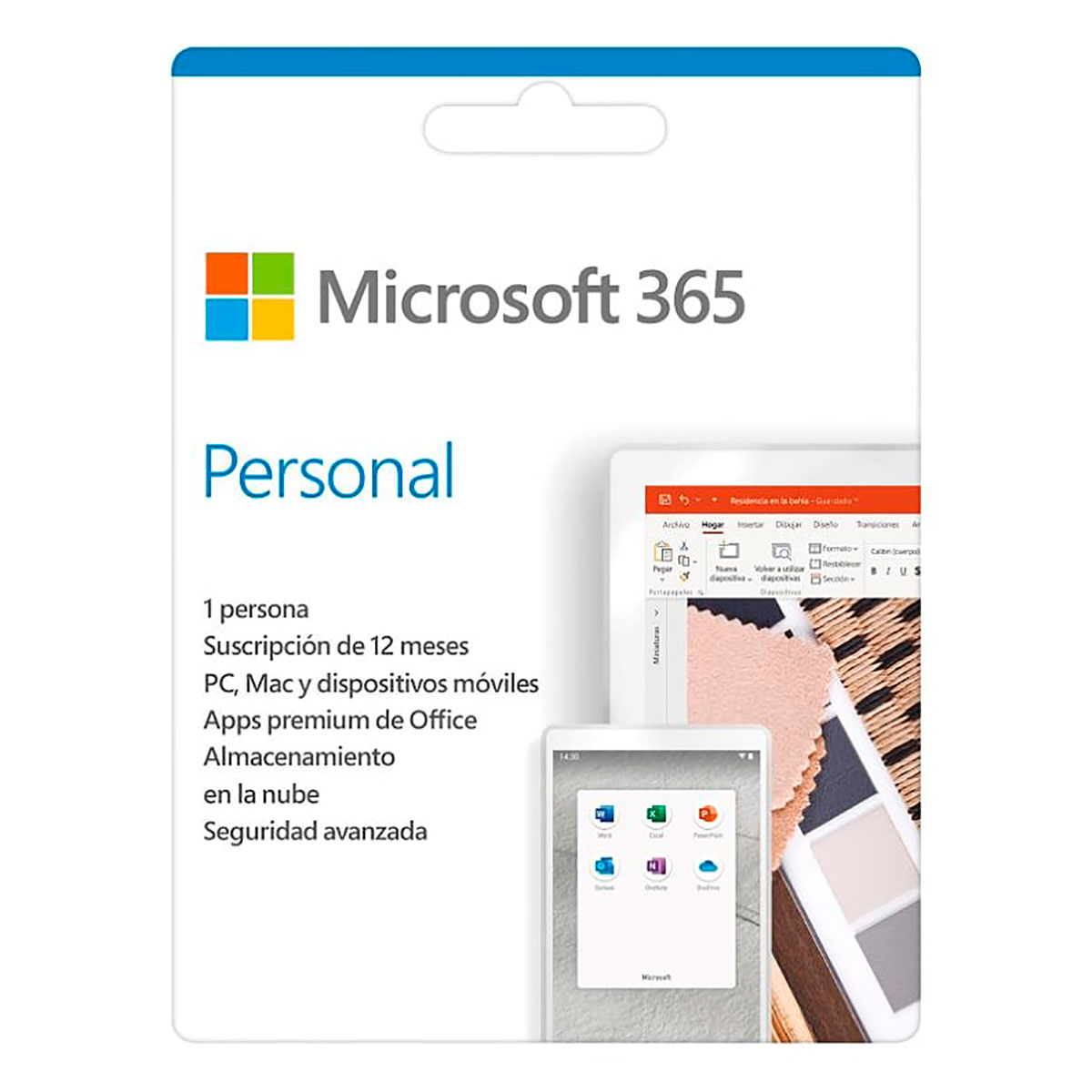 Suscripción Microsoft Office 365 Personal Digital