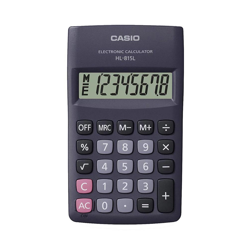 Calculadora de Bolsillo Casio HL-815L Negro