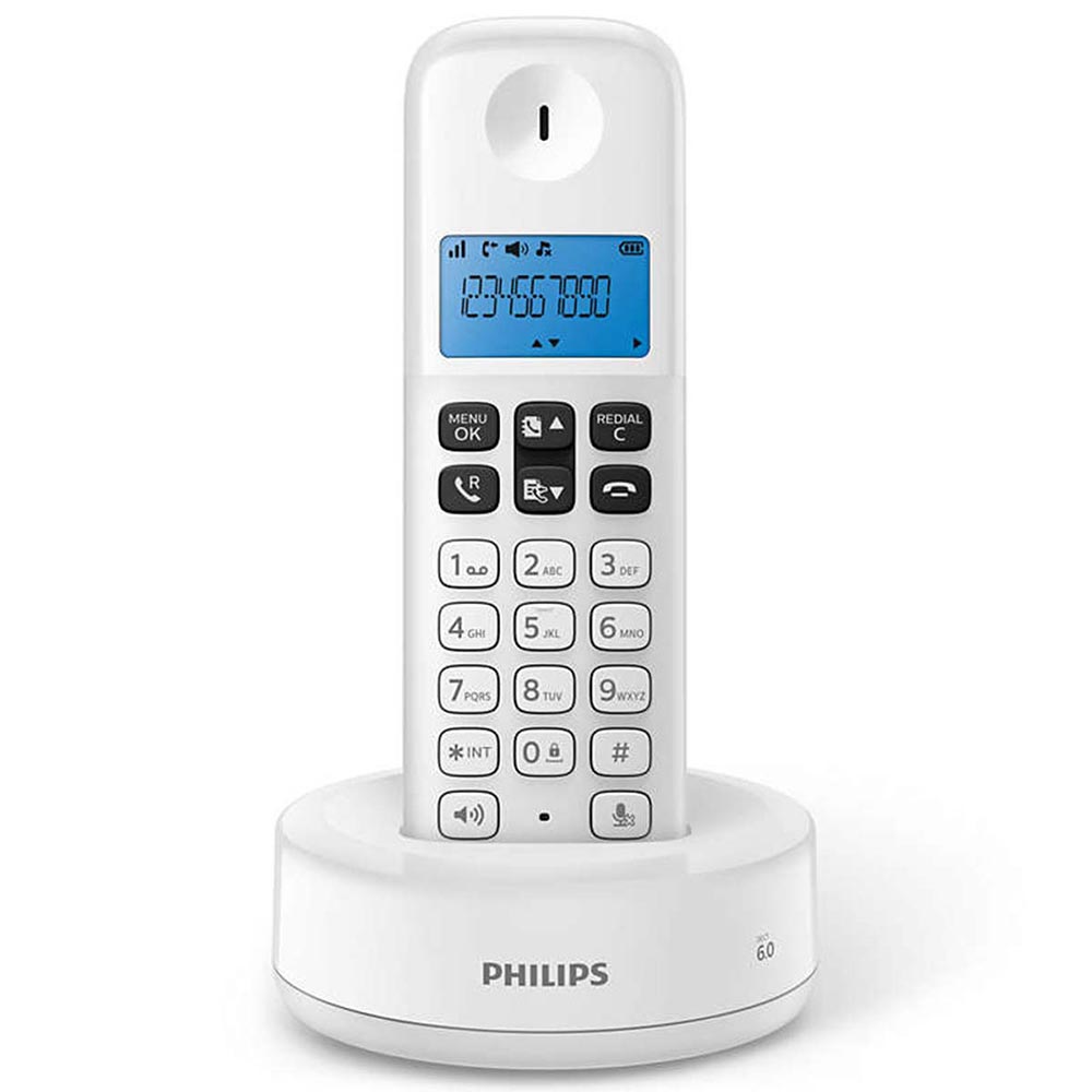 Telefono Inalambrico Philips D1311W/77 Blanco