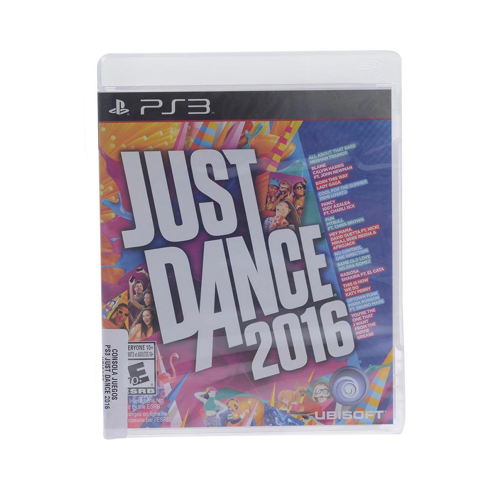 Juego para Play Station 3 Ubisoft Just Dance 2016