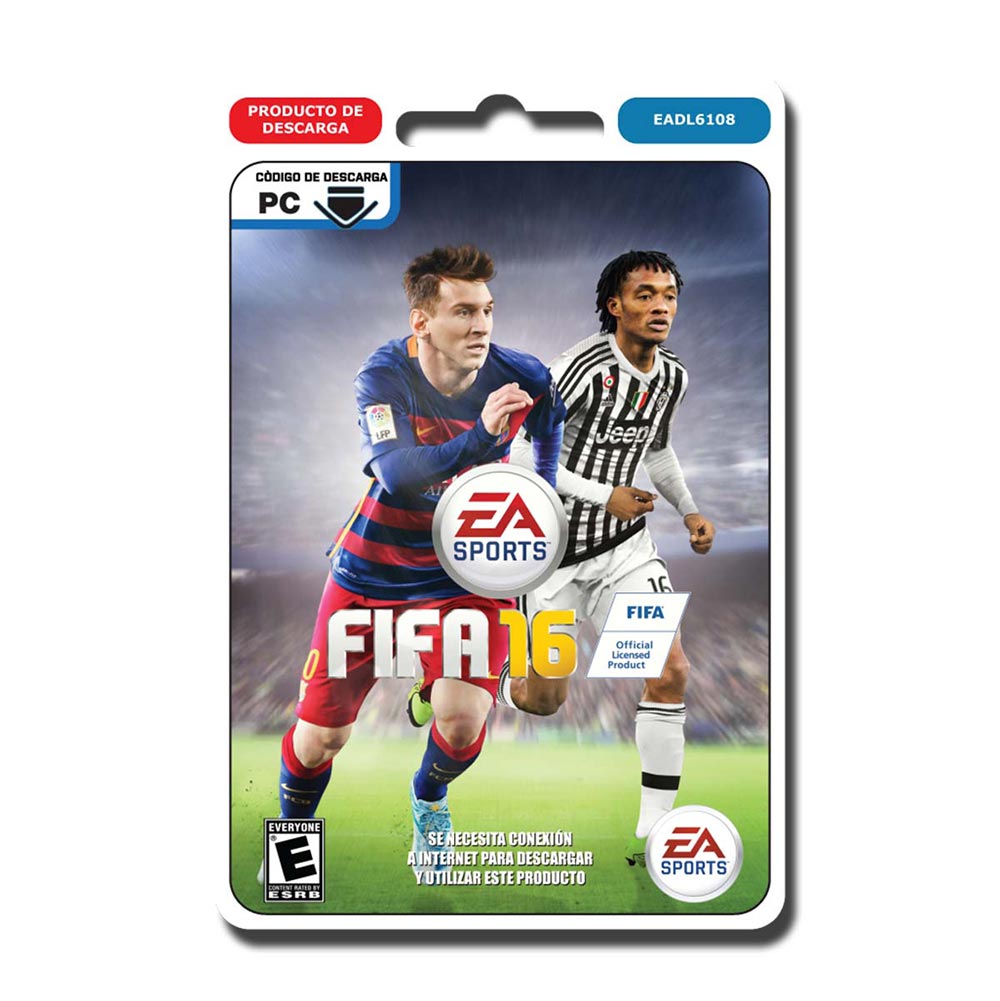 JUEGO PARA PC FIFA 16 DESCARGABLE