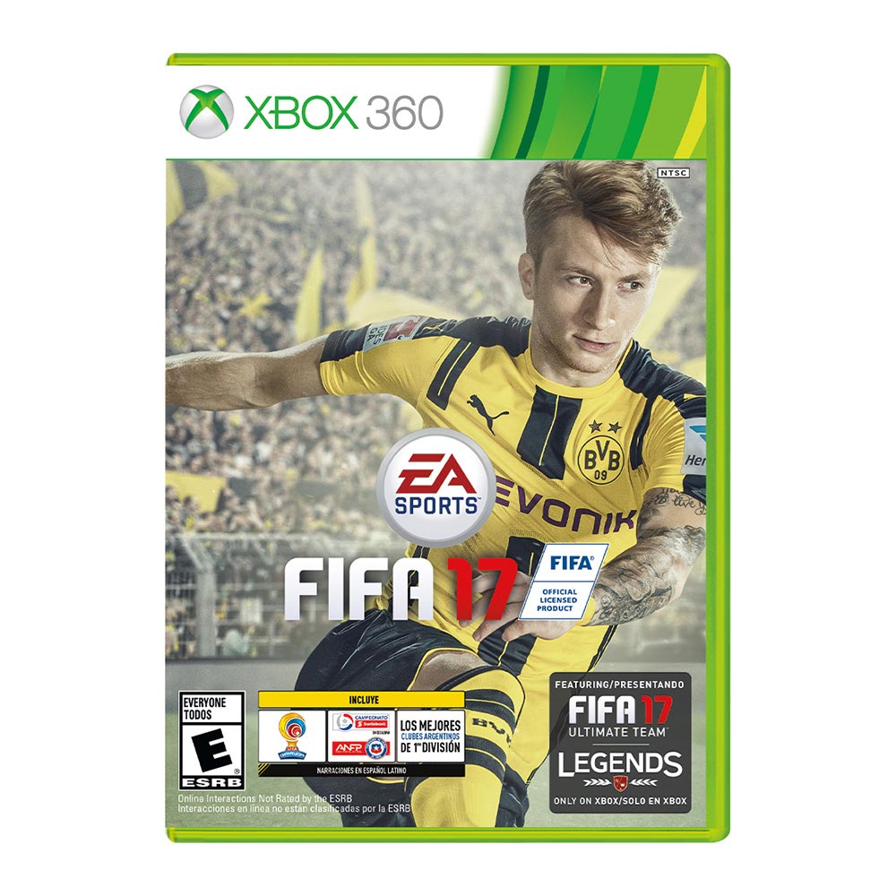 Juego para Xbox 360 Fifa 2017