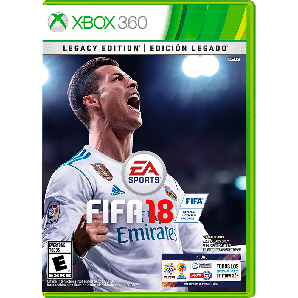 Juego para Xbox 360 Fifa18