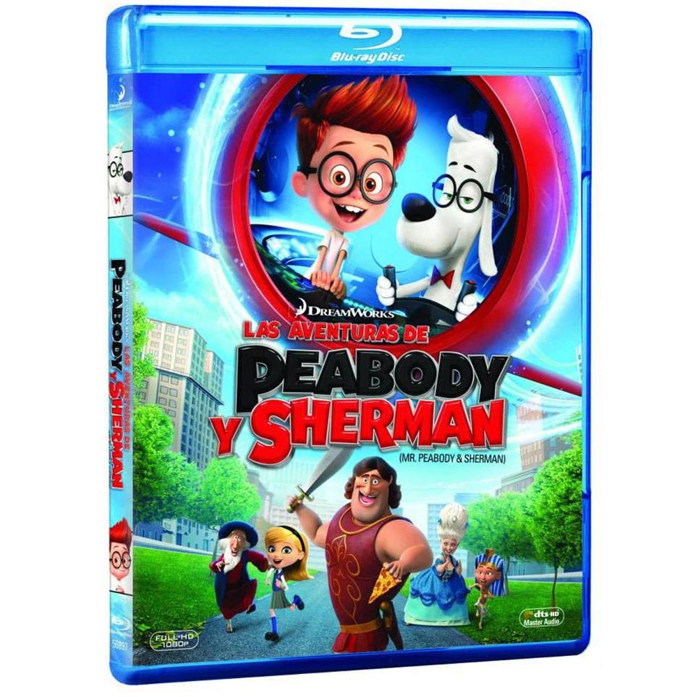 Bluray Las Aventuras de Peabody y Sherman