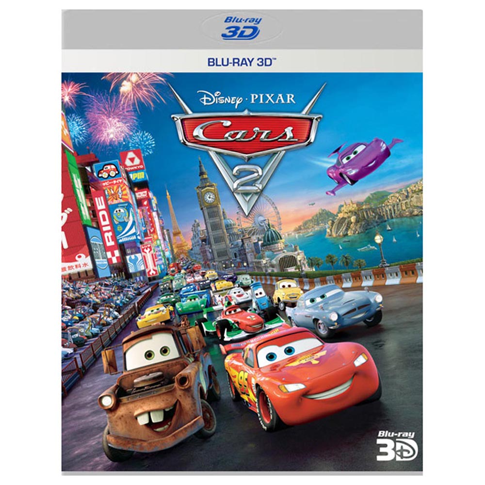 Bluray Disney Cars 2 3d