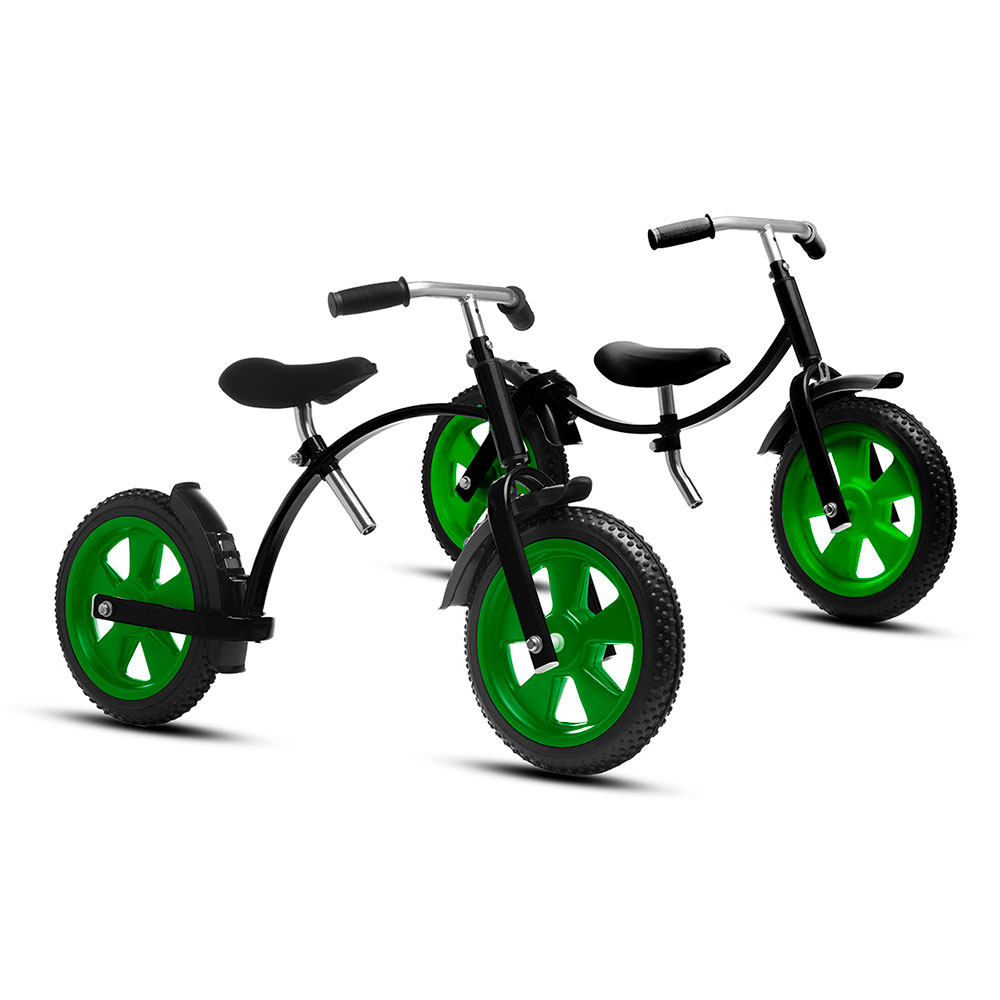 Bicicleta Sin Pedales Jeico ENT-50526 Negro Con Verde