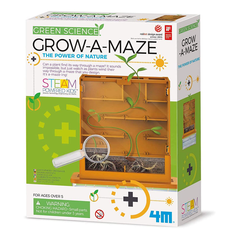 Kit De Ciencia Laberinto De Experiencia Cresko Grow-A-Maze