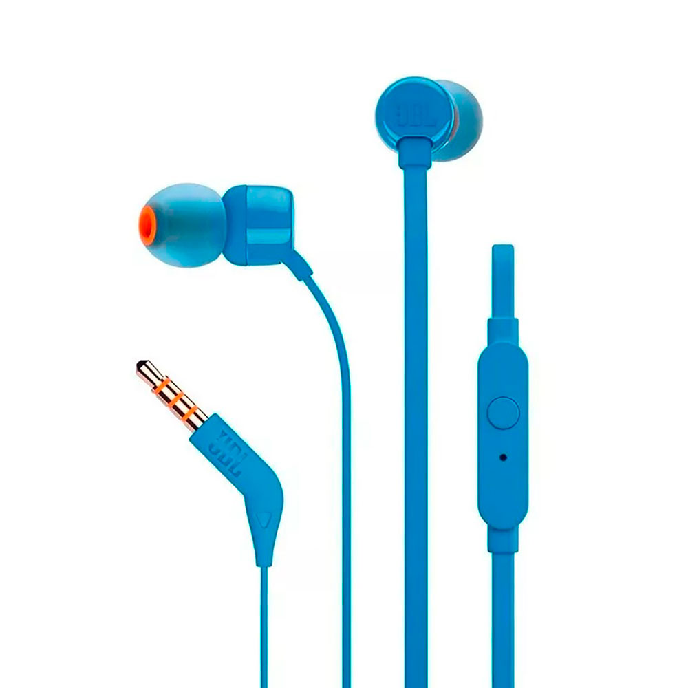 Auricular IN Ear JBL T110 Azul