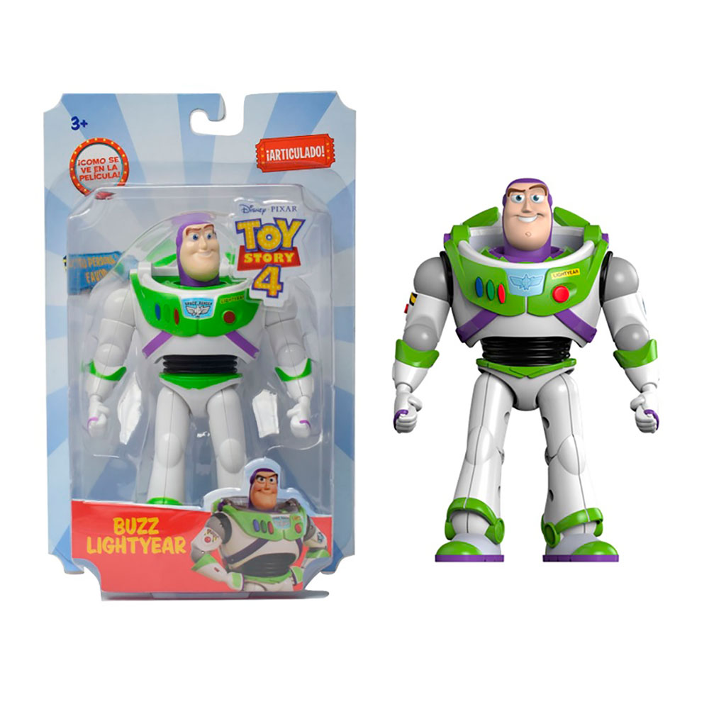 Buzz Lightyear Muñeco Articulado 12.7Cm Toy Story 4 Disney 5613
