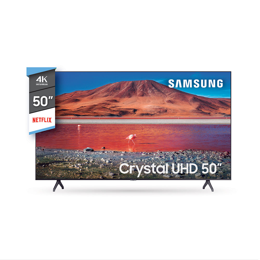 Tv Smart Led 50" Crystal Ultra Hd 4 K Bluetooth Samsung UN50TU7000GCZB